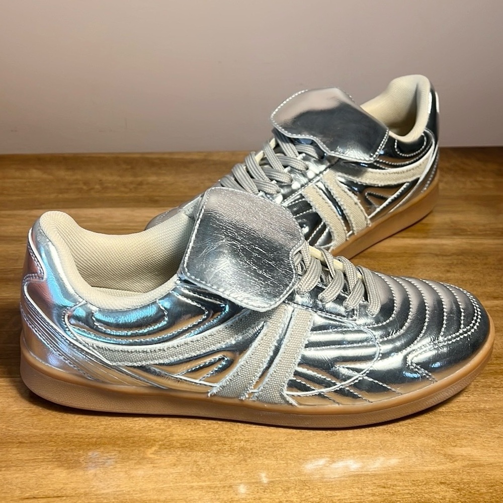 Steve Madden Metallic Sneakers